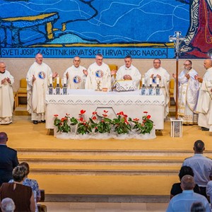 Proslavljena misa za Domovinu u Nacionalnom svetištu sv. Josipa u Karlovcu